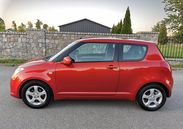 Suzuki Swift cena 14900 przebieg: 172000, rok produkcji 2008 z Rydułtowy małe 781